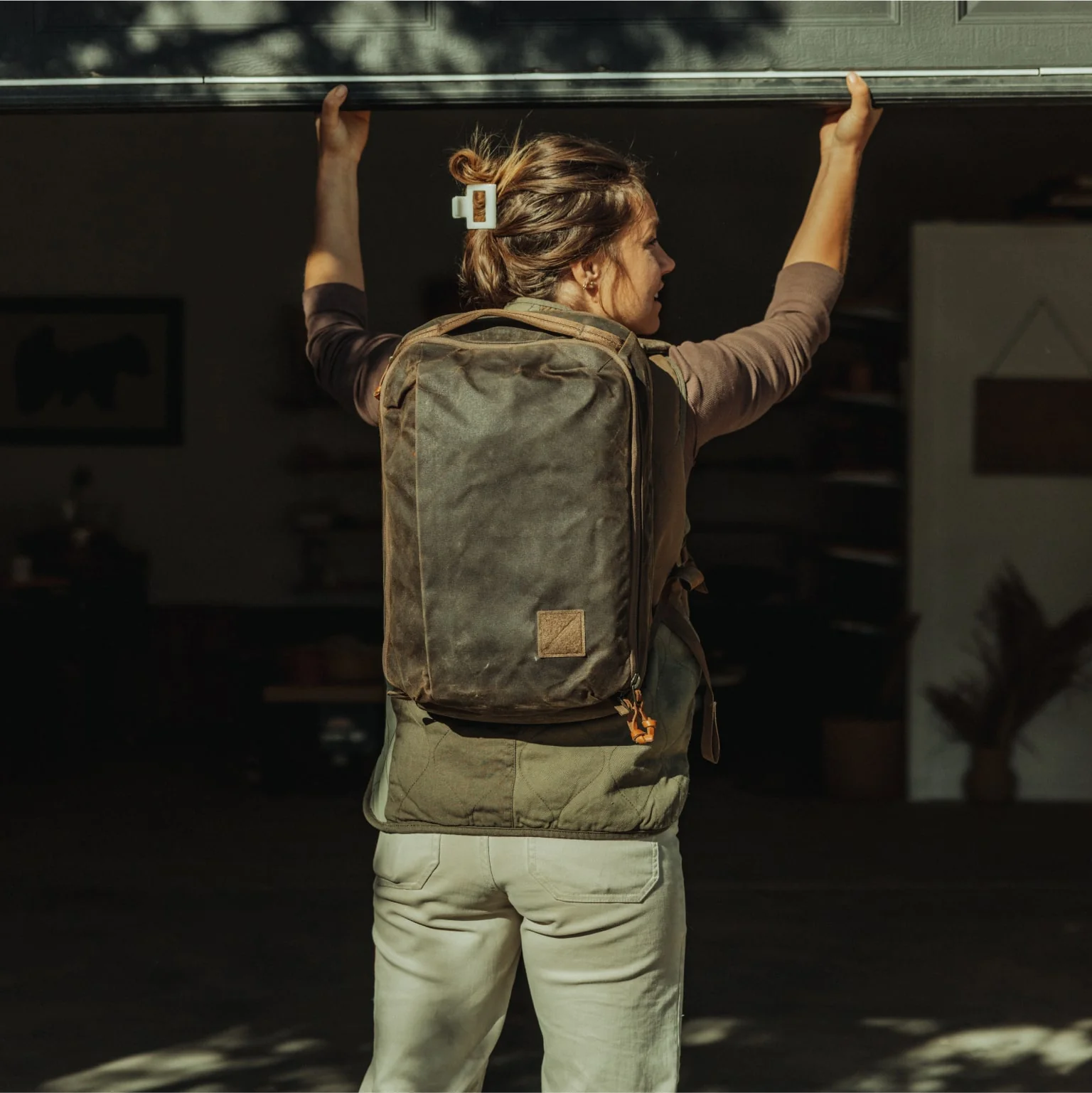 CIVIC Panel Loader - Waxed Canvas - Image 18
