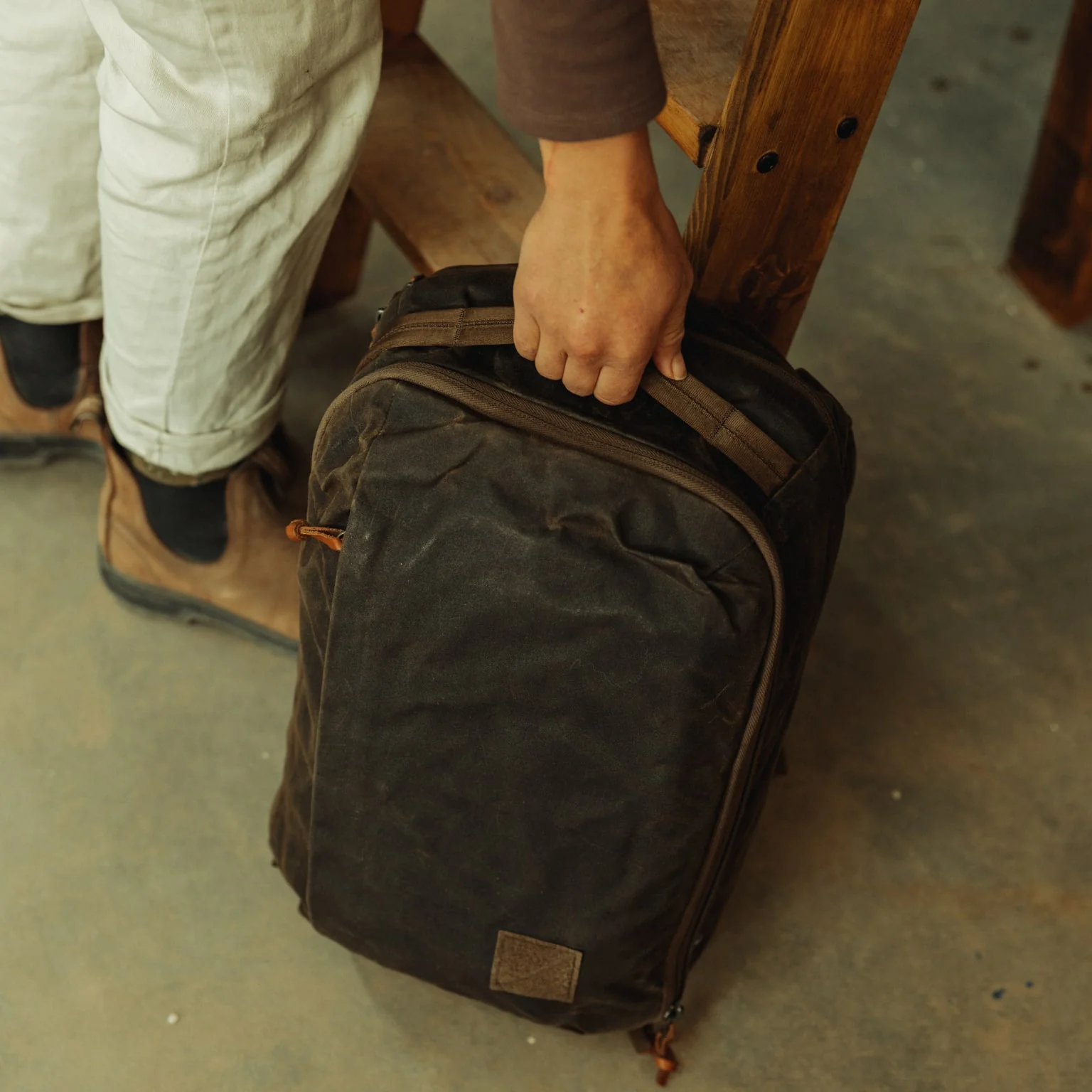 CIVIC Panel Loader - Waxed Canvas - Image 24