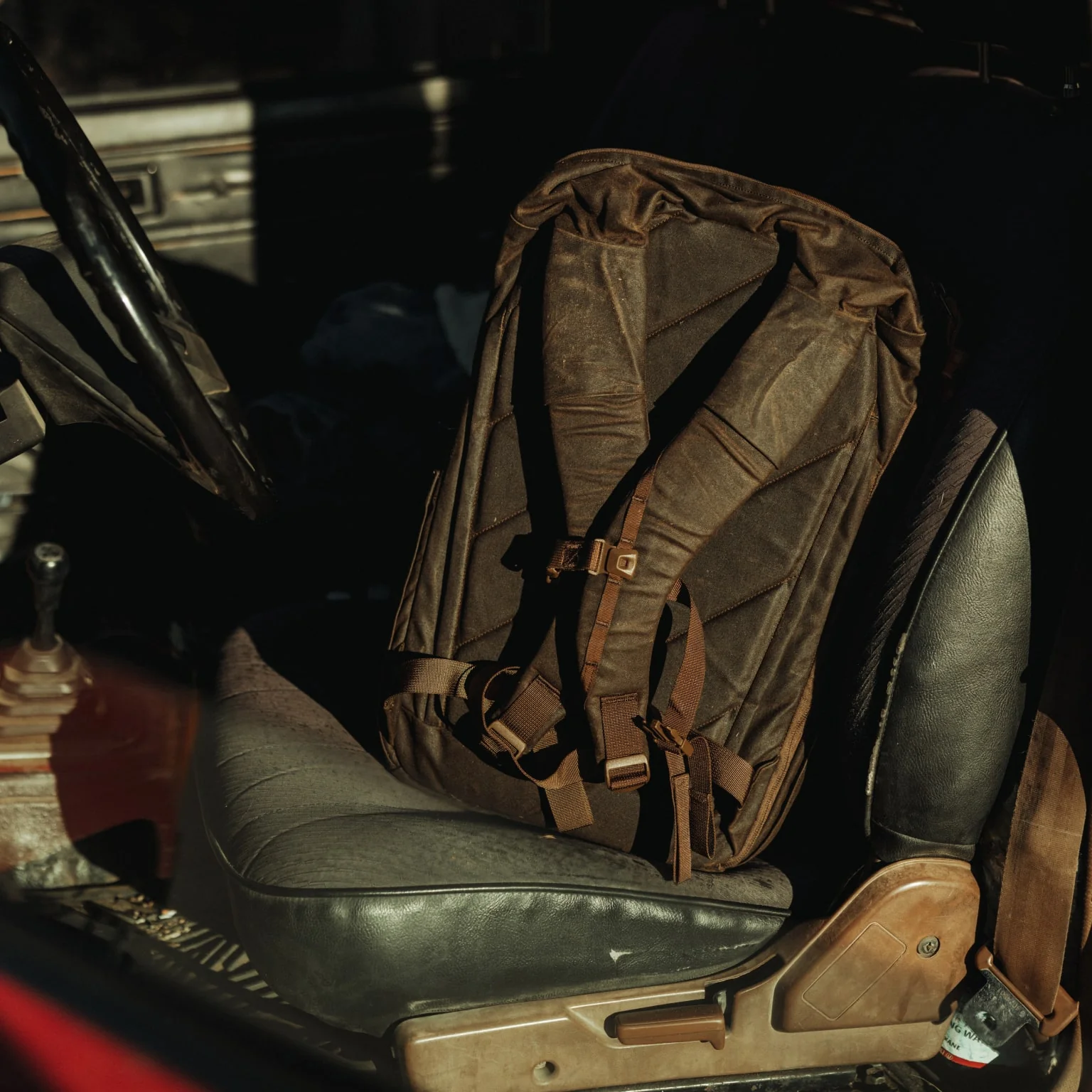 CIVIC Travel Bag - Waxed Canvas - Image 25